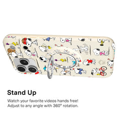Snoopy Moods MagSafe Grip Ring