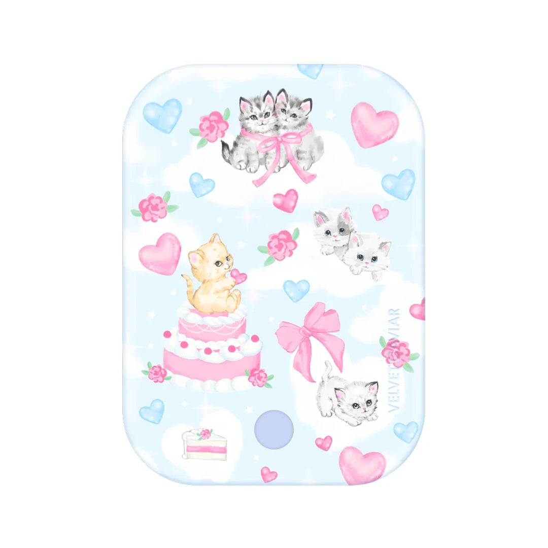 Kitten Kisses Portable MagSafe Charger Power Pack