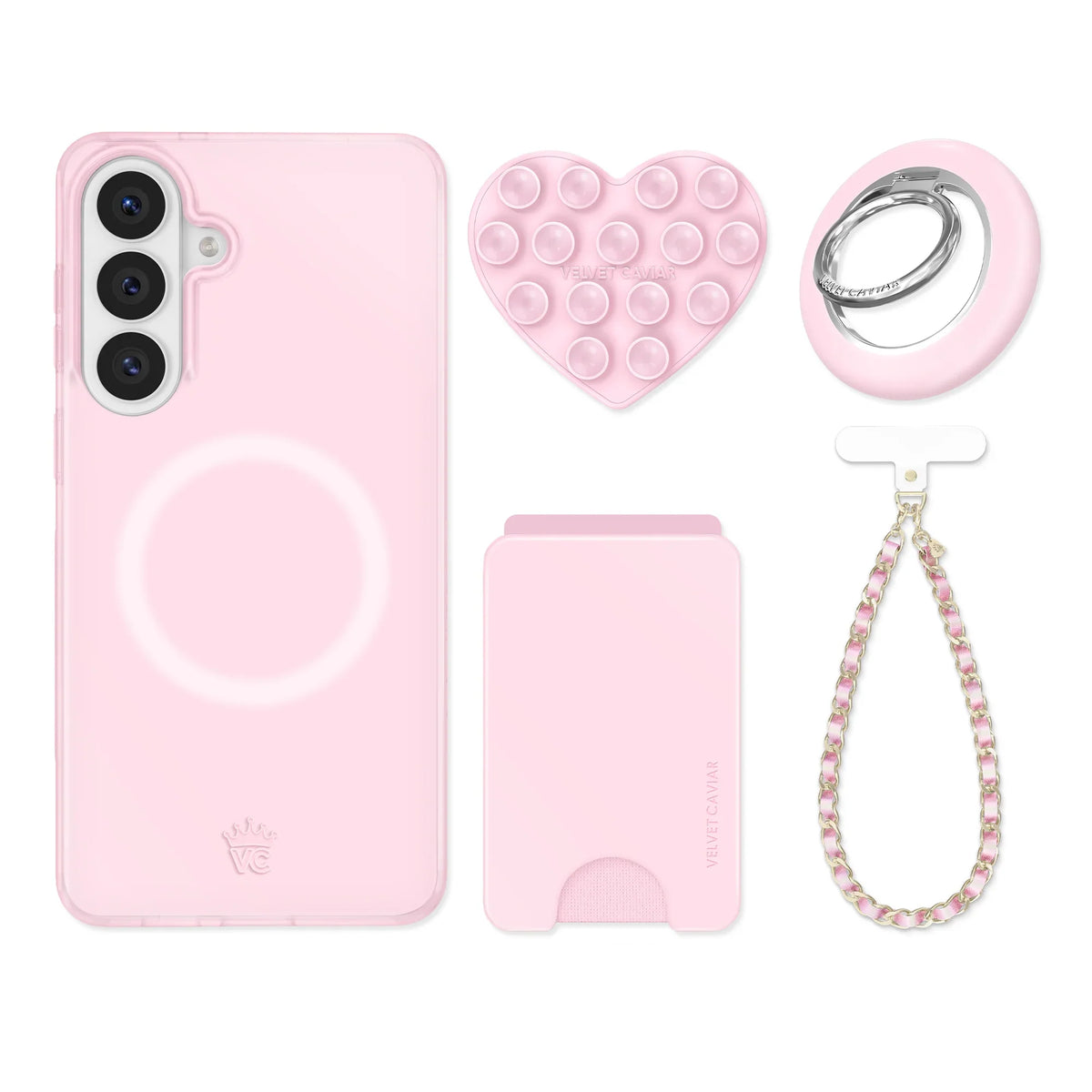 Strawberry Milk Jelly Samsung Bundle Set
