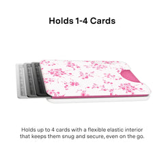 French Rose Floral MagSafe Wallet