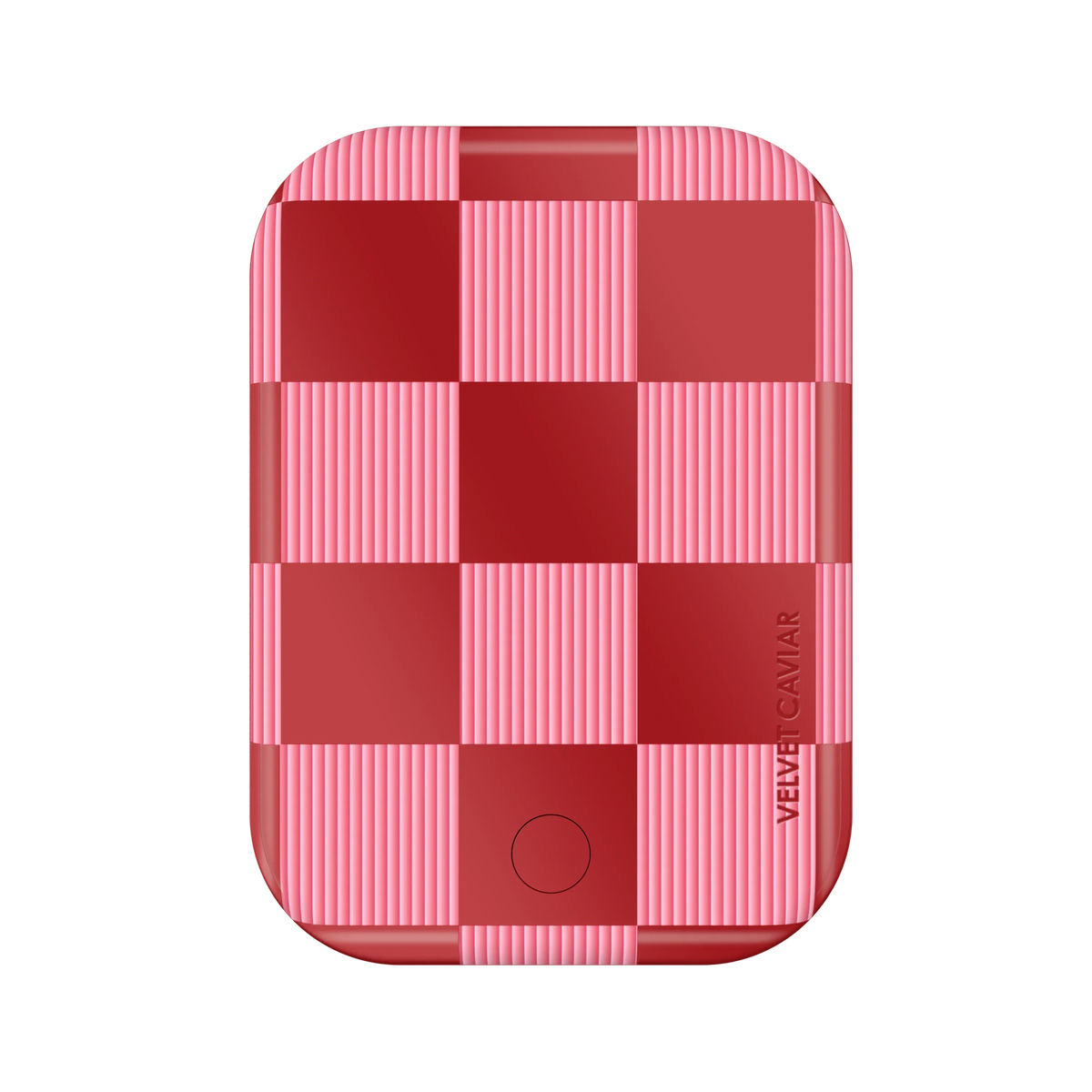 Rose Vibe Checkered Portable MagSafe Charger Power Pack