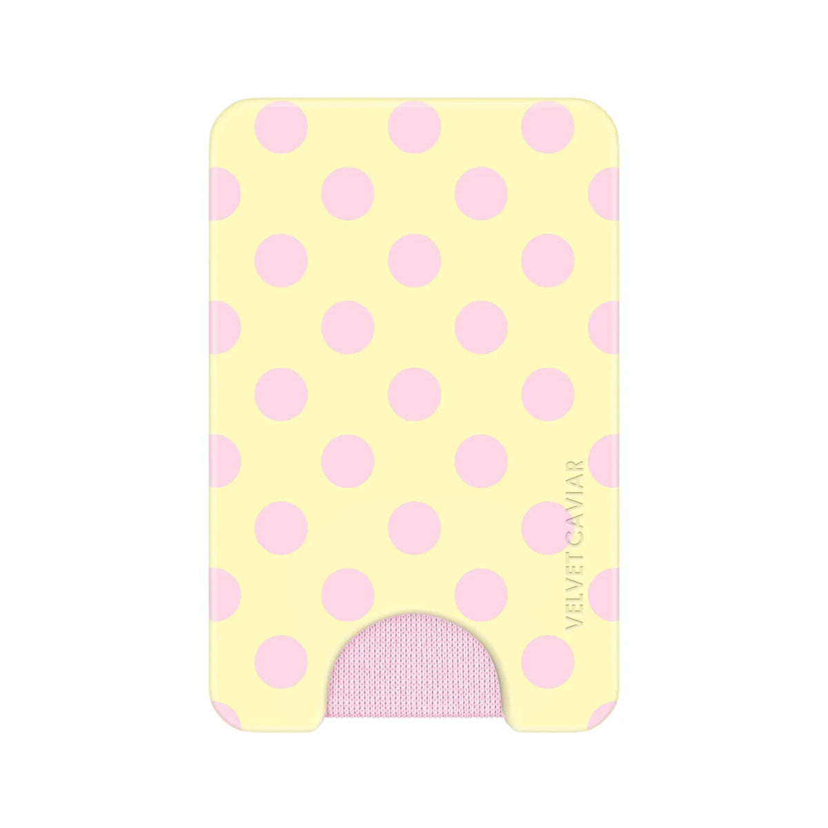 Buttercream Polka Dot MagSafe Wallet