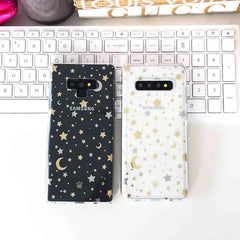 Starry Night Clear Samsung Case