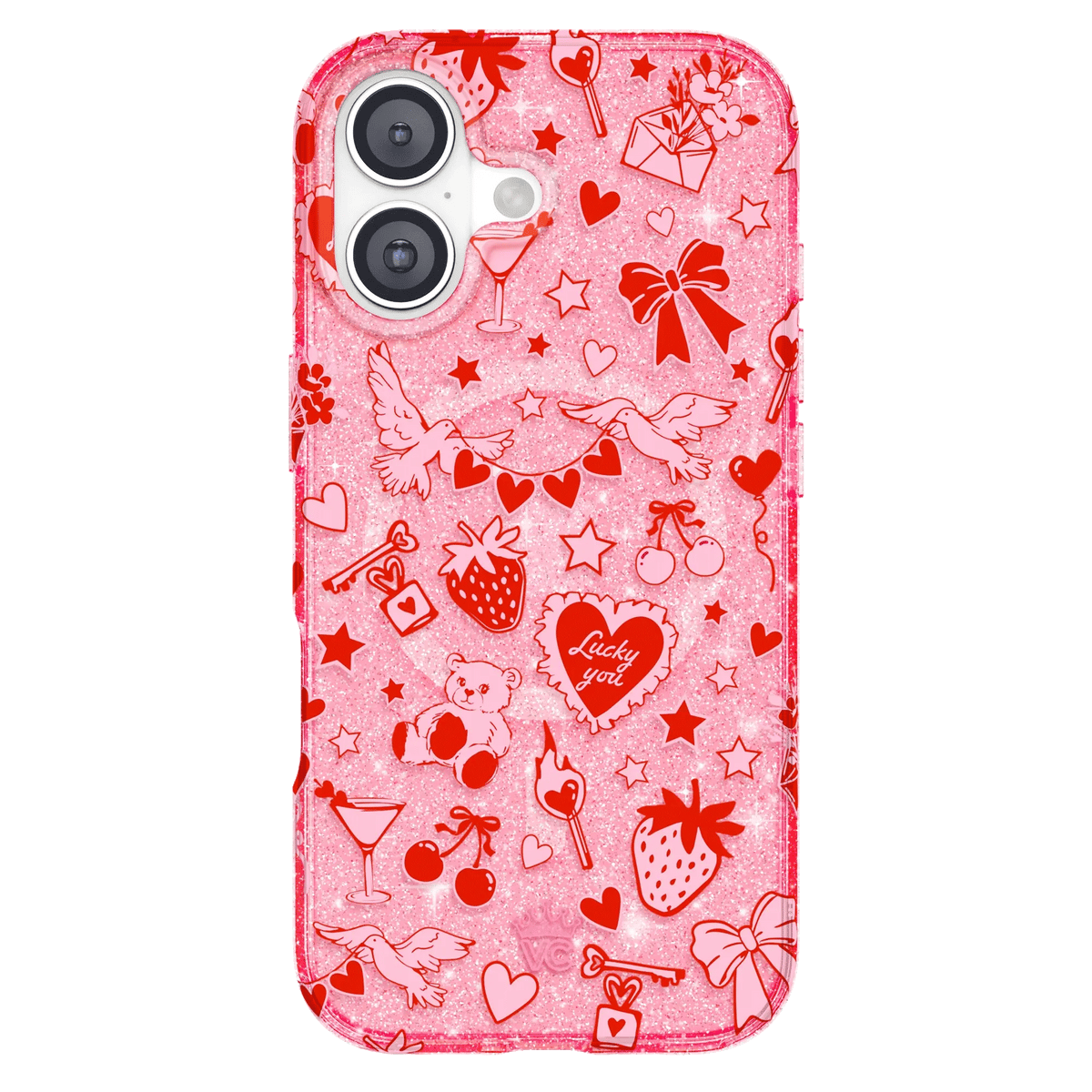 Be Mine Glitter iPhone Case