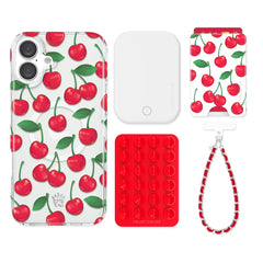 Very Cherry iPhone Bundle Set - Wallet