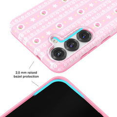 Strawberry Macaron Samsung Case