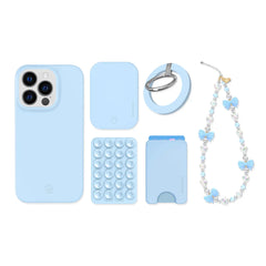Cotton Candy Blue iPhone Bundle Set