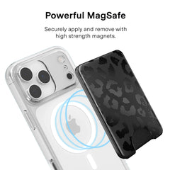 Black Leopard MagSafe Wallet