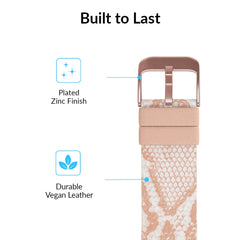 Nude Snake Apple Watch Band
