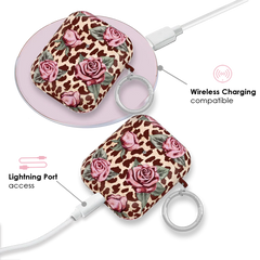 Rosy Leopard AirPod Case