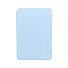 Cotton Candy Blue Slim Portable MagSafe Charger Power Pack