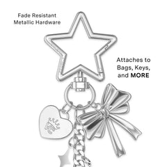 Onyx Star Bag Charm