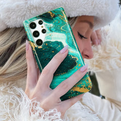 Emerald Marble Samsung Case