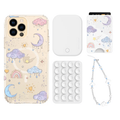 Sweet Dreams Frosted iPhone Bundle Set - Wallet