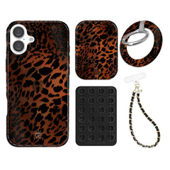 Leopard Tort iPhone Bundle Set - Grip