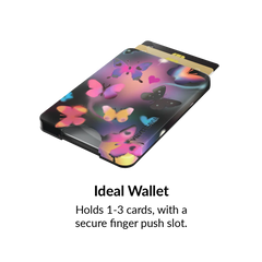 Aurora Butterfly MagSafe Wallet