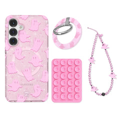 Ghosted Pink Samsung Bundle Set