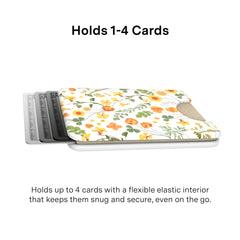 Whimsical Floral MagSafe Wallet
