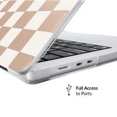 Nude Vibe Check MacBook Case