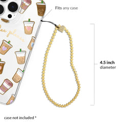Gold Stars Phone Charm