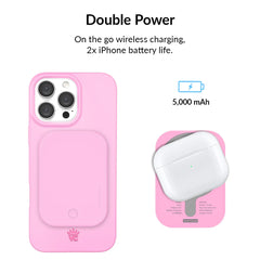 Pink Sugar Portable MagSafe Charger Power Pack