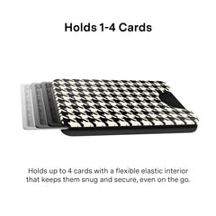 Houndstooth MagSafe Wallet