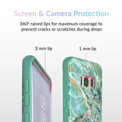 Green Emerald Marble Samsung Galaxy Case