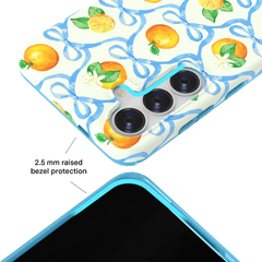 Orange Blossom Samsung Case