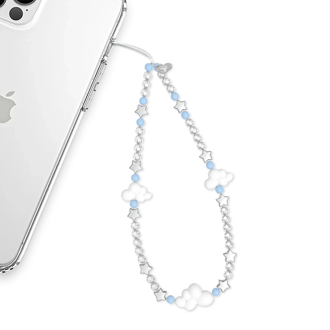 In the Clouds  Phone Charm