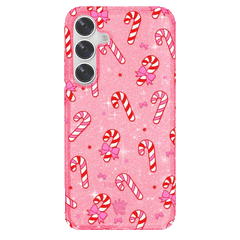 Pink Peppermint Princess Samsung Case