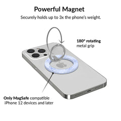 Lovely Blue Bows MagSafe Grip Ring