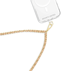Nude Chain Phone Crossbody Strap