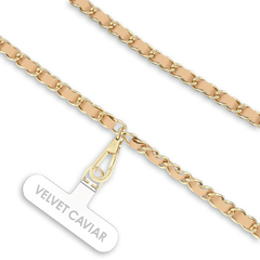 Nude Chain Phone Crossbody Strap