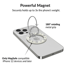 Preppy Teddy MagSafe Grip Ring