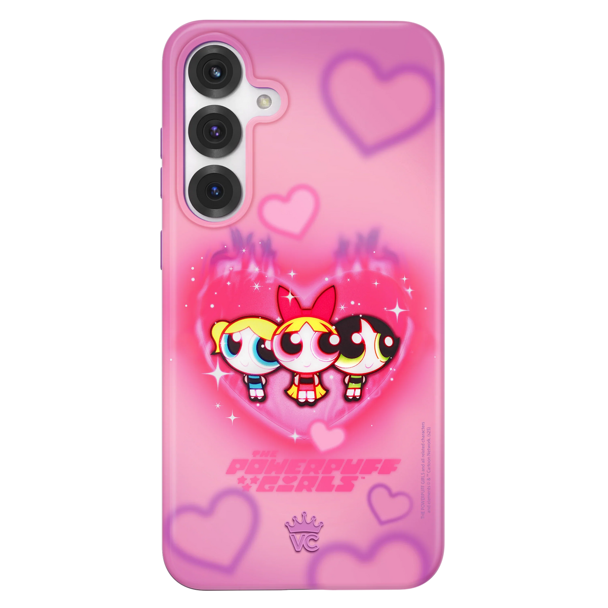 The Powerpuff Girls Airbrush Hearts Samsung Case