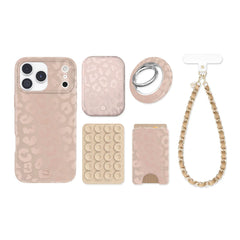 Nude Leopard iPhone Bundle Set