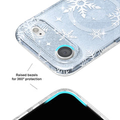 Snow Angel Glitter iPhone Case