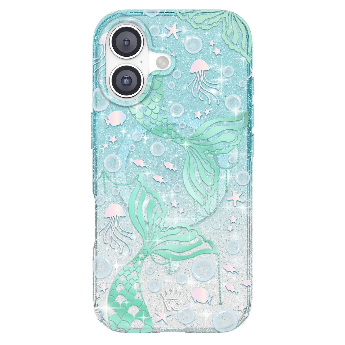 Mermaid Glitter Holo iPhone Case