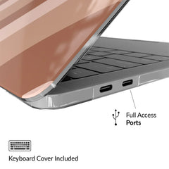 Nude Hearts MacBook Case