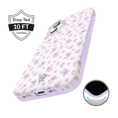 Dainty Lilac Floral iPhone Case