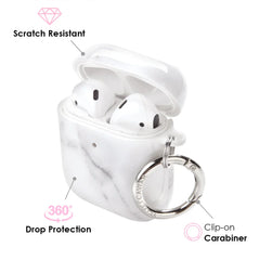 Carrara Marble AirPod Case