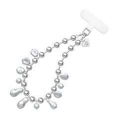 Pearl Drip Chain Phone Charm