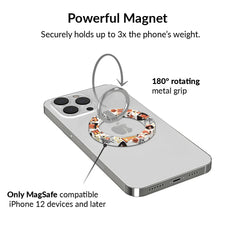 Snoopy Halloween Varsity MagSafe Grip Ring