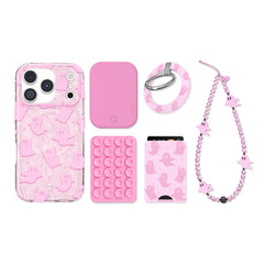 Ghosted Pink iPhone Bundle Set