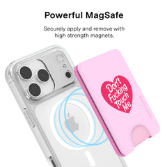Don't F Touch Me MagSafe Wallet