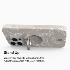 Moonlight Moths MagSafe Grip Ring