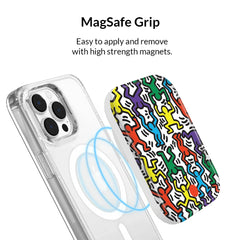 Keith Haring Rainbow Dancers Portable MagSafe Charger Power Pack