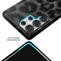 It Girl Black Leopard Samsung Case