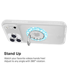 Aquamarine Holo MagSafe Grip Ring