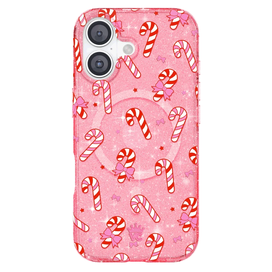 Pink Peppermint Princess iPhone Case